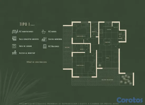 apartamentos - Apartamento en Venta en Punta Popy, Las Terrenas | 4