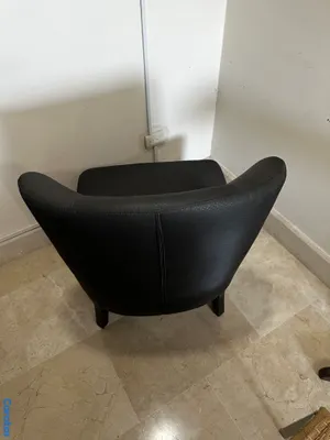 muebles y colchones - Butaca color negro 2