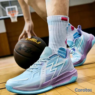zapatos para hombre - 👟🔥 ¡TENIS DEPORTIVOS PARA HOMBRE! | Diseño Degradado Ligeros Basketball 🏀 4