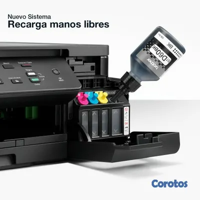 impresoras y scanners - MULTIFUNCIONAL  BROTHER INKBENEFIT TANK DCPT520DW,  (ESCANER< COPIADORA, IMPRESO 2