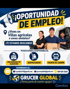VACANTES DISPONIBLES