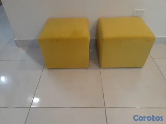 muebles y colchones - butacá ,, octoman mueble de dos persona y ay uno  2