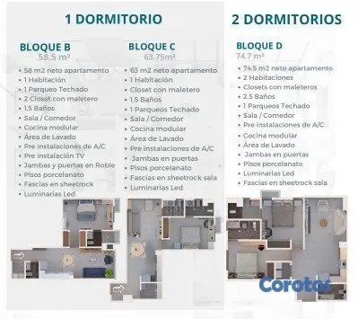 Proyectos - Apartamento en Venta, Mirador Sur 12