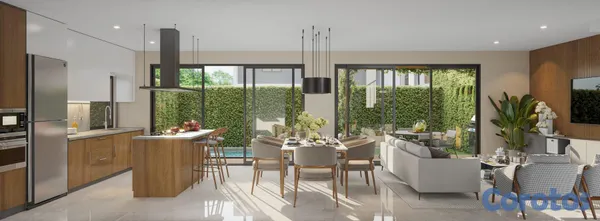 casas vacacionales y villas - Villas en Venta en Vista Cana, Punta Cana con Picuzzi Privado 4