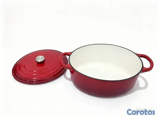 cocina - Olla Ovalada Hierro Fundido 3