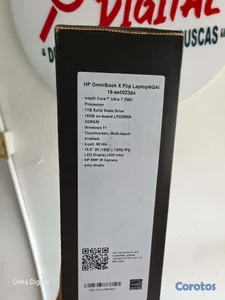 Laptop Hp Omnibook x Flip Intel core ultra 7 256v 