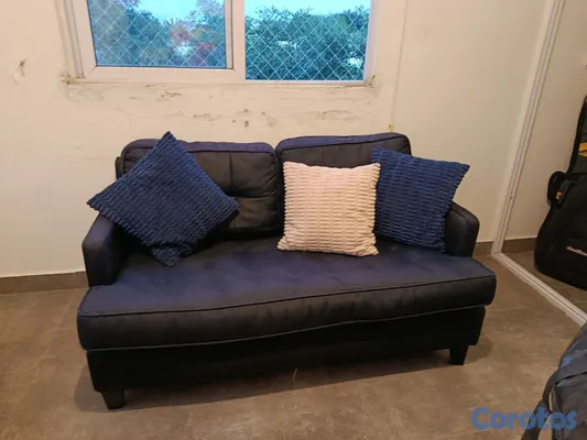 muebles y colchones - VENTA SOFÁ DOS ASIENTOS  4
