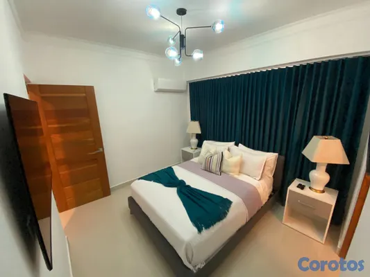 apartamentos - Apartamento Amueblado en alquiler en Piantini 8