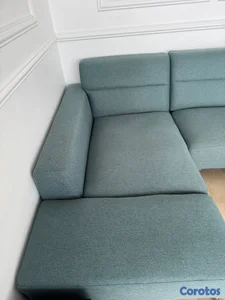 Vendo Sofá en L de tres puestos 