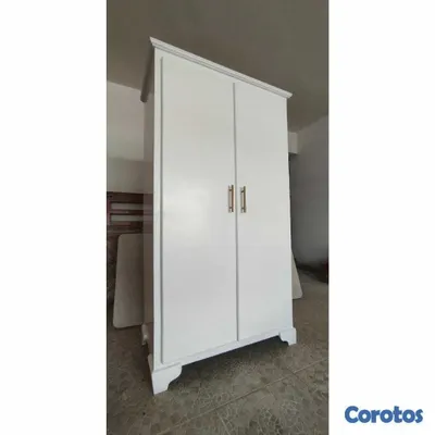 muebles y colchones - Armario blanco para ropa  4