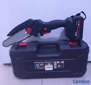 MINI MOTOSIERRA DE MANO INALAMBRICA 1 BATERIA 48V