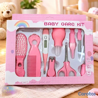 cuidado y nutricion - Kit de Cuidado personal para Bebé Completo para Higiene Diaria con accesorios.  4