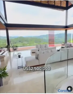 casas vacacionales y villas - Súper Villa de Dos Niveles en Jarabacoa  2