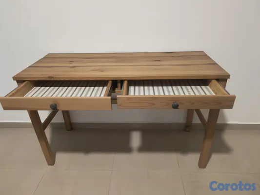 muebles y colchones - Escritorio de abedul y silla 2