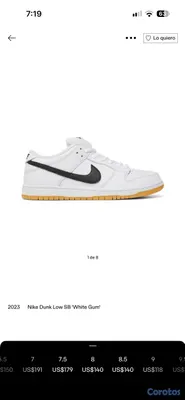 zapatos para hombre - tenis nike sb dunk talla 8.5US 5