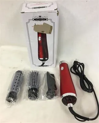 salud y belleza - BLOWER de barba 4 en 1, cepillo de aire caliente, voluminizador, alisador, 2