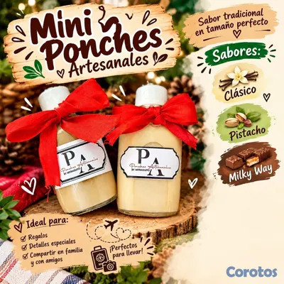 negocios en venta - Mini ponches artesanales  3