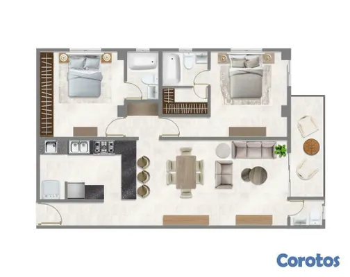 apartamentos - Hermosos apartamentos en venta. 5