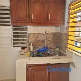 cocina - Gabinete pequeño de cocina en  madera  3