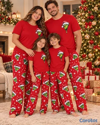 ropa para hombre - Pijamas navideñas  4