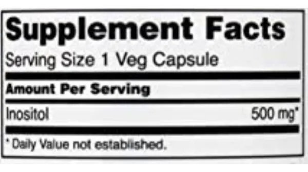 Salud y Equipamiento Médico - Lucky Vitamin Inositol 100caps - U - Unidad A $1559 2