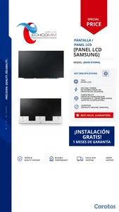 Samsung Original LCD Panel