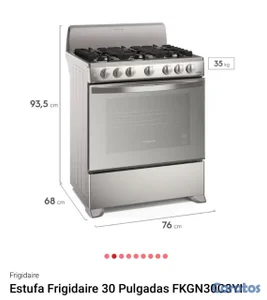 Estufa con horno