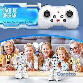 juguetes - 🤖🔥 ¡ROBOT INTELIGENTE PARA NIÑOS! | Control por Gestos | Recargable 🎁 6