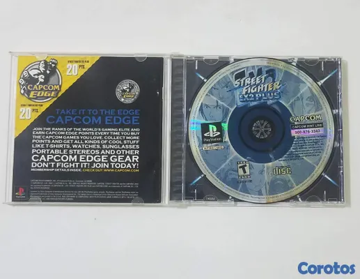 consolas y videojuegos - Street Fighter EX2 Plus de PlayStation 1 COMPLETO 3