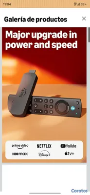 celulares y tabletas - Amazon Fire TV Stick 4K Max 2