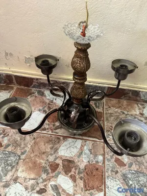 impresoras y scanners - Lámpara Chandelier 4 Luces | Vintage Colonial | Para Restaurar*
 2