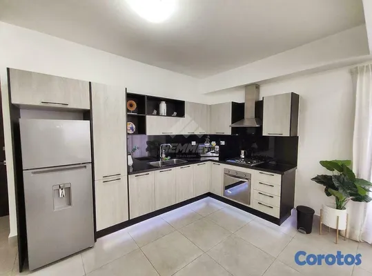apartamentos - ESTUDIO AMUEBLADO CON PISCINA LA ESMERALDA SANTIAGO 5