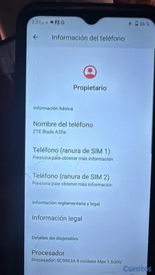 celulares y tabletas - celular zte blade 4