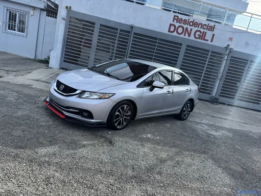 carros - Honda Civic año 2015 financiamiento disponible  2