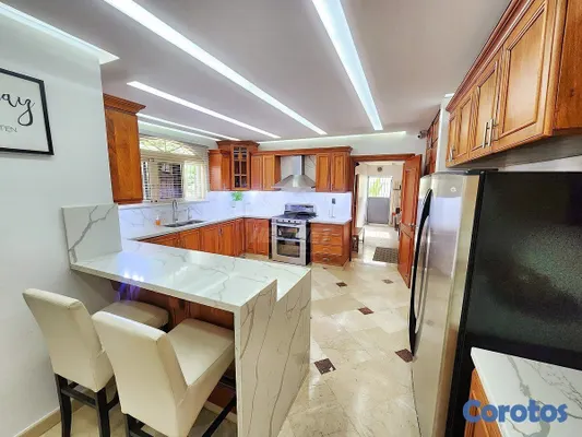 casas - CASA AMUEBLADA CON PISCINA LOS CERROS DE GURABO SA 5