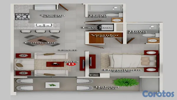 apartamentos - En Venta Apartamentos en la Julia de 1 y 2 habitaciones 3