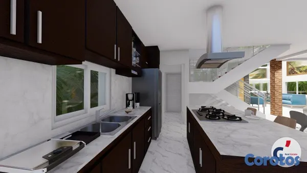 casas - Villas en venta de 3 habitaciones con diseño moder 13