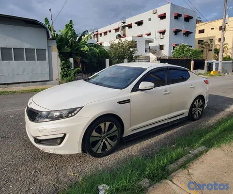 carros - Kia k5 color original blanco  12