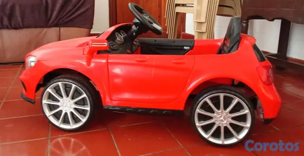 juguetes - Carro Montable - Mercedes Deportivo Eléctrico Rojo 5