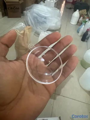decoración y accesorios - Esferas Transparentes Rellenables 60mm (Kit de 12 Unidades) – Nuevas 2