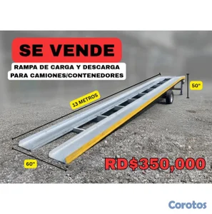 VENTA DE RAMPA DE CARGA Y DESCARGA