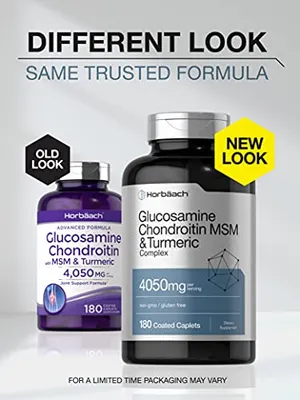 Salud y Equipamiento Médico - Glucosamina Condroitina 4050 Mg 180 Cap Horbaach 3