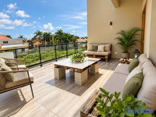 casas vacacionales y villas - Amplia villa de 4 habitaciones en Bávaro Punta Can 4
