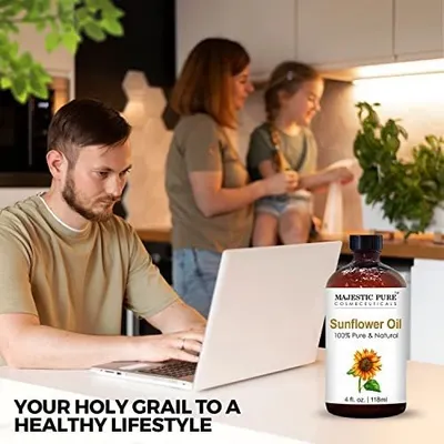 Salud y Equipamiento Médico - Aceite De Girasol Puro Y Natural  Majestic Pure 4