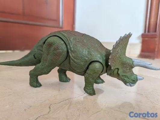 juguetes - Dinosaurio Juguete Triceratops Mattel 2