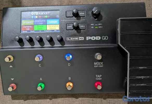 instrumentos musicales - Pedal Líne 6 Pod Go  5