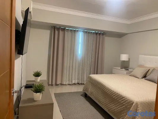 apartamentos - Alquilo apartamento amueblado con terraza en Evari 6