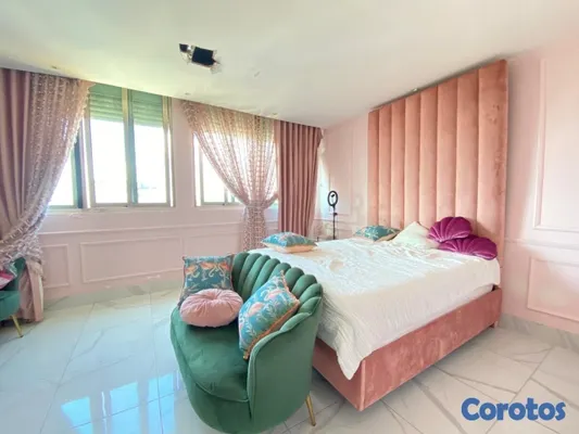 apartamentos - Penhouse en venta en renta amueblado de tres niveles en renacimiento  6