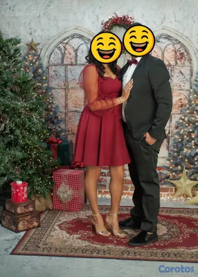 decoración y accesorios - Fondo de navidad super realista 10x6.5 pies 2