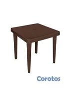 muebles y colchones - Mesa plastica , mesa de jardin , mesa auxiliar ,